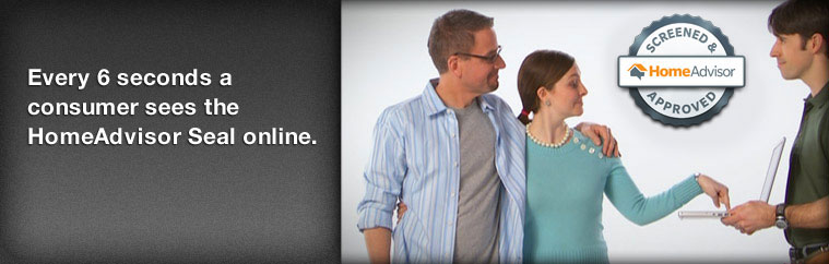 Every 6 seconds a consumer see the HomeAdvisor Seal online.