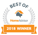 Moseley Masonry and Chimney Sweep, Inc. is a Best of HomeAdvisor Award Winner