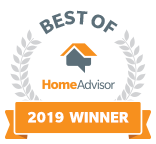 Luckyglass Services is a Best of HomeAdvisor Award Winner