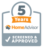 5 year badge -Home Advisor
