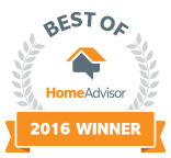 RCO, Inc. is a Best of HomeAdvisor Award Winner