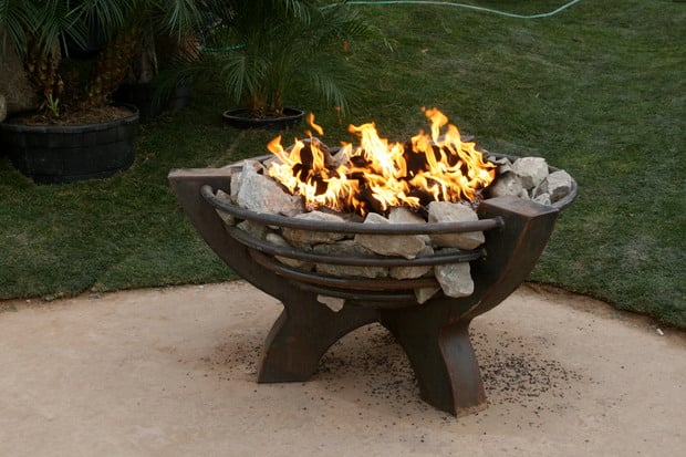 Fire Pit Safety Tips Fuel Placement, Safest Backyard Fire Pit