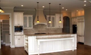 Tiled kitchen