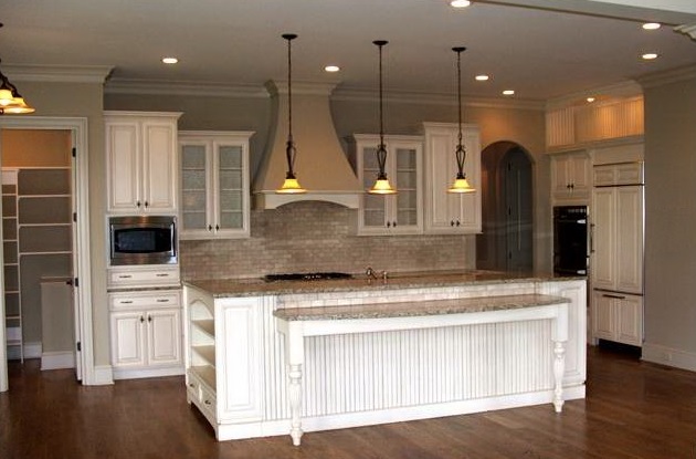 Tiled kitchen