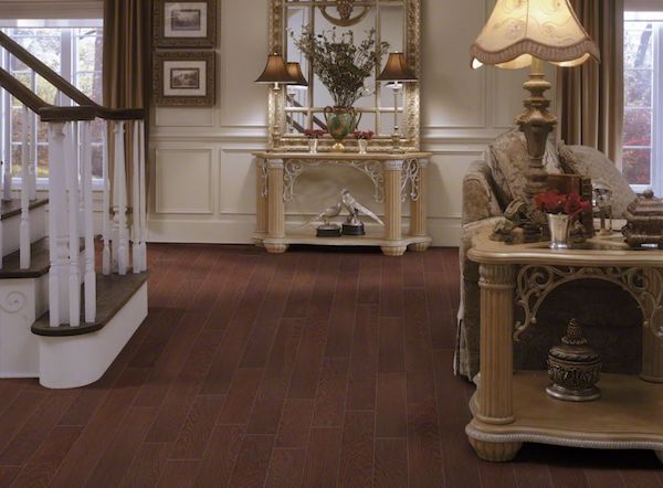 Luxury vinyl tile