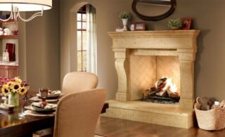 Fireplace surround