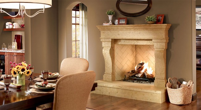 Fireplace surround