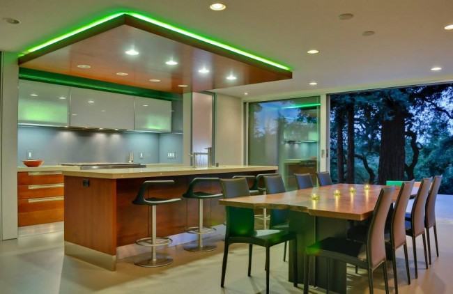 Green kitchen