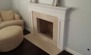 Ventless fireplace