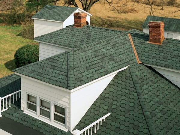 New tile roof