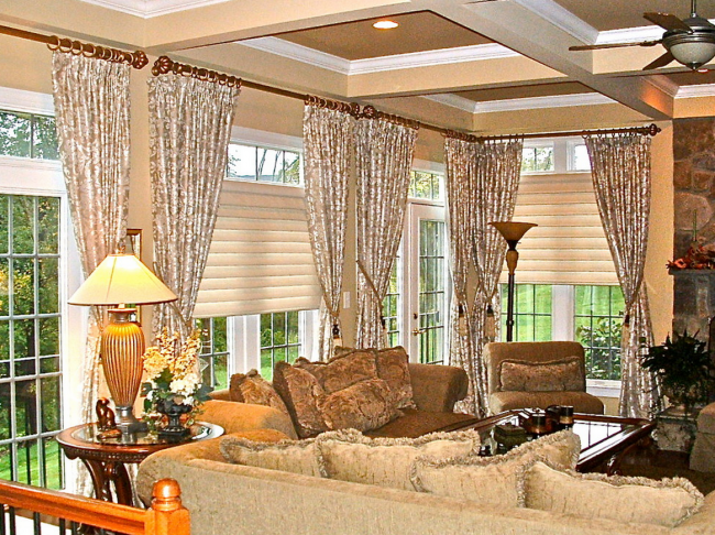 Fabric window treatments