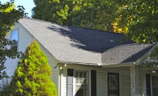 Shingle roof