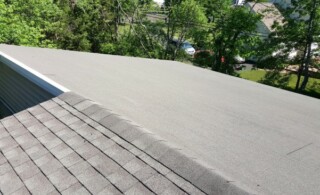 Shingle roof