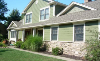 Hardie board siding