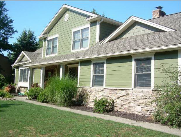 Hardie board siding