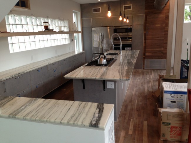 Marble countertop