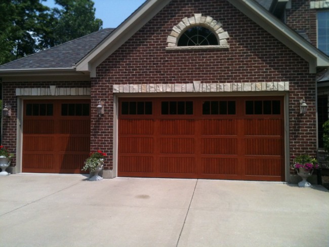 Overhead garage doors