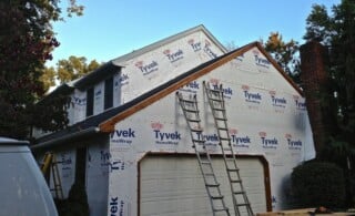 Siding installation