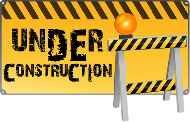 Under construction sign