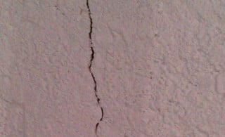 Cracked Concrete Foundation