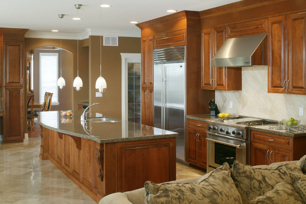 Kitchen With Stainless Steel Appliances