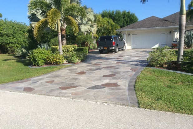 Natural Stone Driveway