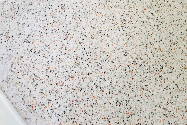 Carrelage en terrazzo