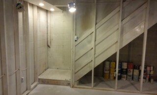 Unfinished basement