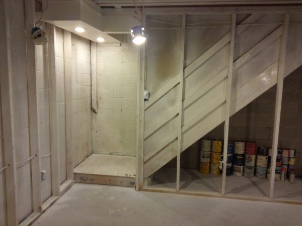 Unfinished basement