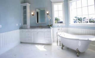 Bathroom with Clawfoot Bathtub