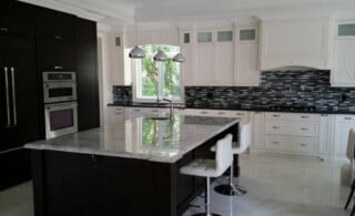 Granite kitchen counters