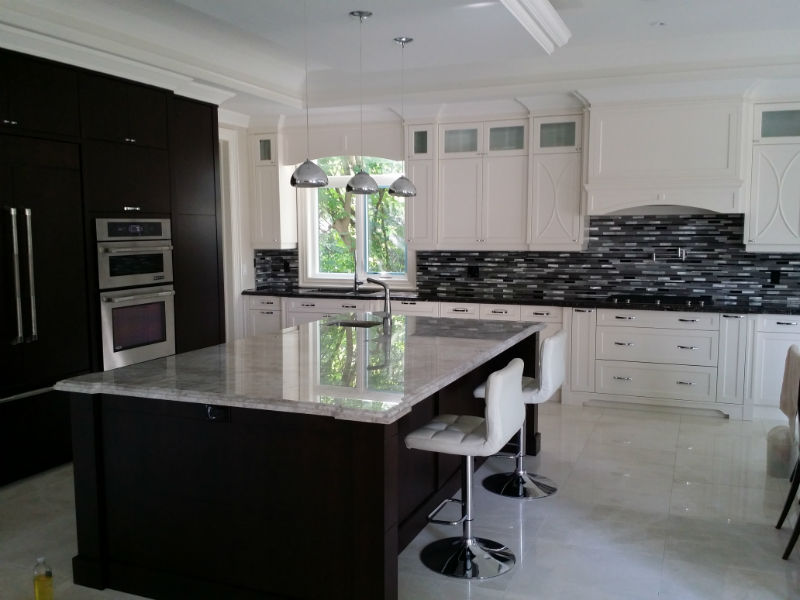 Granite kitchen counters