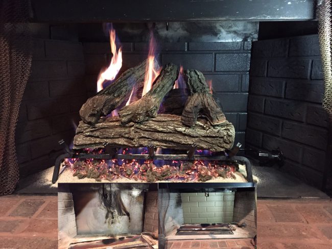 Creative fireplace