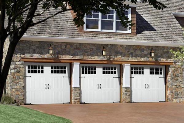 3 garage doors