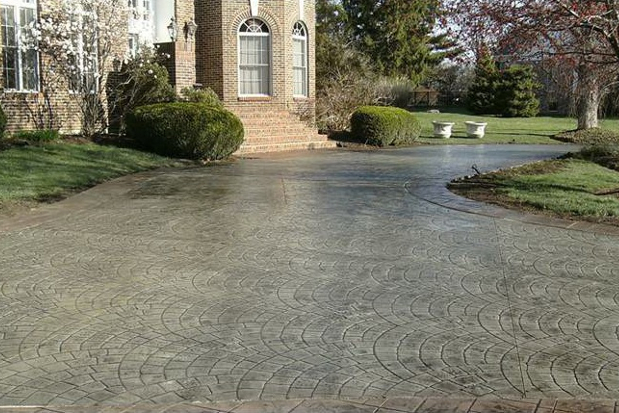 Concrete Flatwork with a Decorative Finish