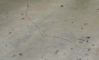 Cracked Concrete Floor