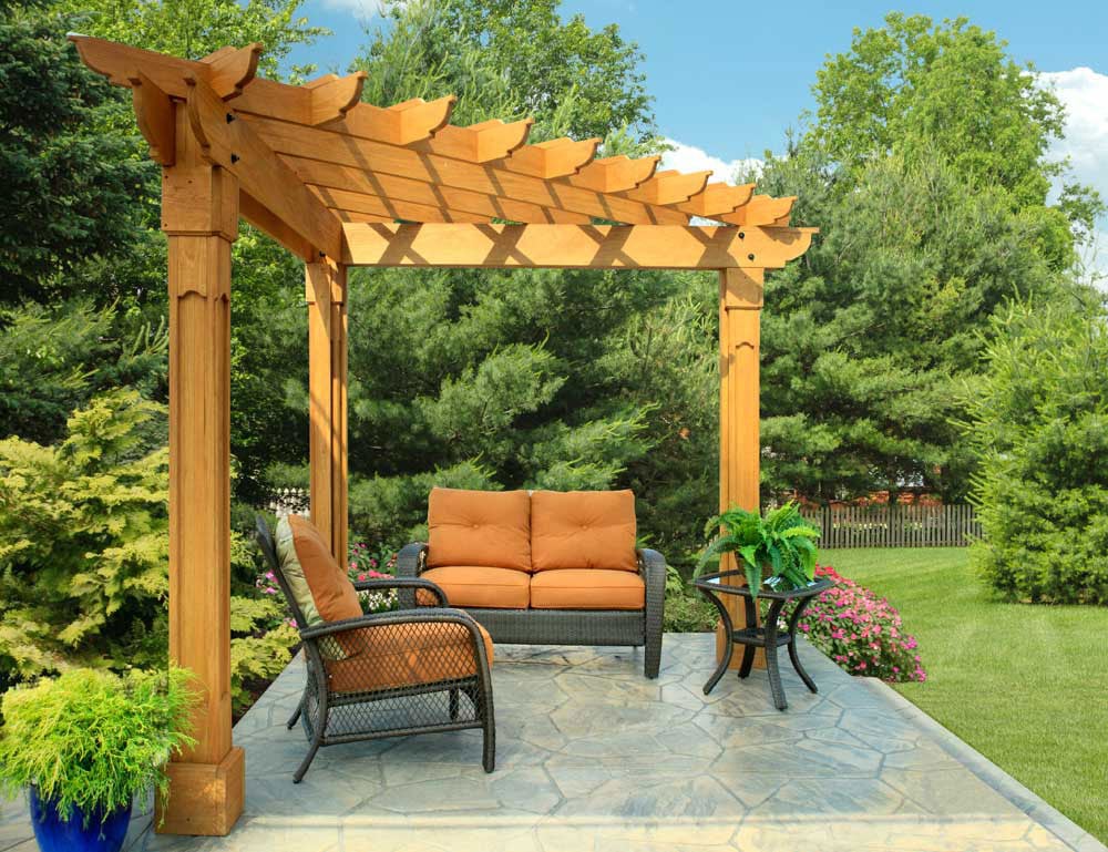 Building a Pergola, Arbor or Trellis - Costs &amp; Considerations