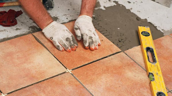 Floor Tile Installation Drying Time Tips Local Pros - How To Install Bathroom Flooring Tile