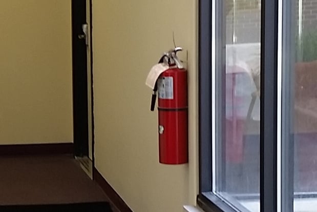 fire extinguisher installation