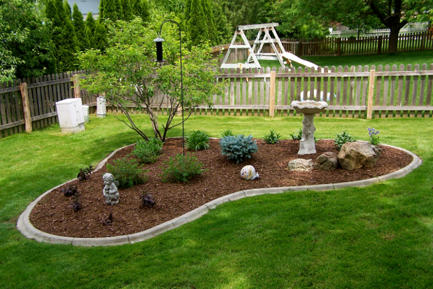 landscaped Lawn