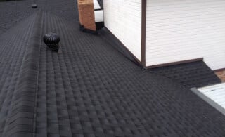 Asphalt roofing