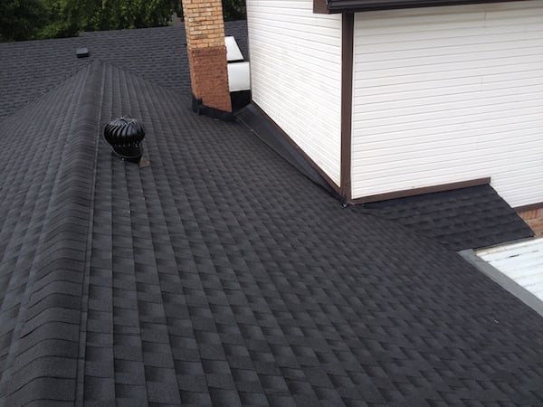 Asphalt roofing