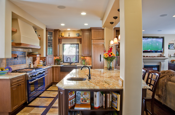 Load bearing kitchen wall