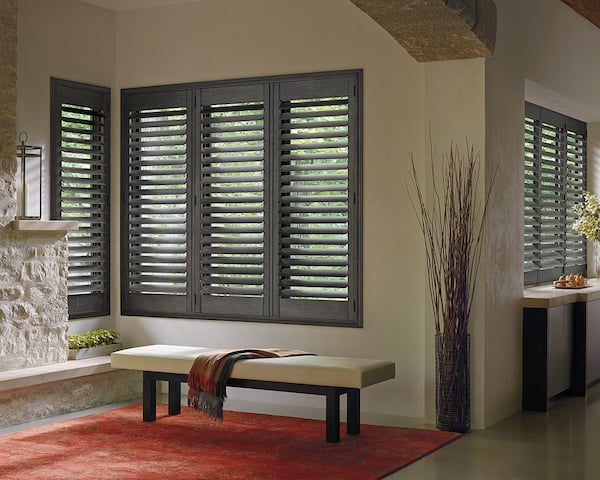 Interior wood shutters