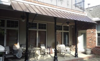 Aluminum awning