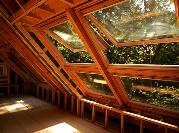 Wooden skylights