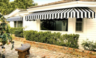 Fabric awnings