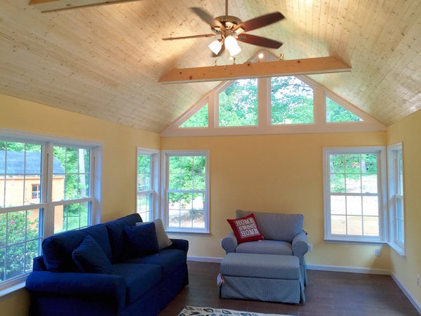 Vaulted Ceilings Clean Ceiling