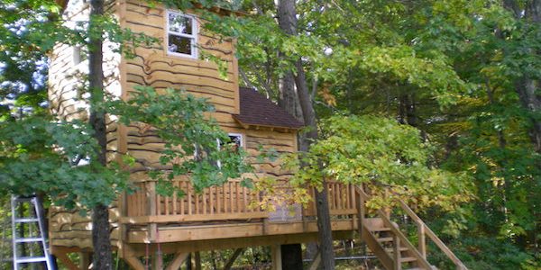 Kid Tree House Ideas Safety Tips For Building A Tree House