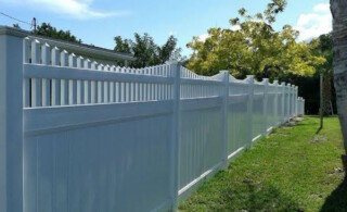 White fencing